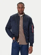 Kurtki męskie - Alpha Industries Kurtka bomber Ma-1 Vf 59 Long 168100 Granatowy Slim Fit - miniaturka - grafika 1