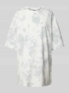 T-shirt o kroju oversized z nadrukiem z logo - Koszulki i topy damskie - miniaturka - grafika 1