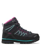 Buty trekkingowe damskie - CMP Trekkingi Moon Mid Wmn Trekking Shoe Wp 31Q4796 Szary - miniaturka - grafika 1