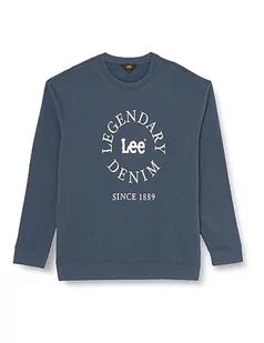 Lee Legendary SWS bluza męska, niebieski, L - Bluzy męskie - miniaturka - grafika 1