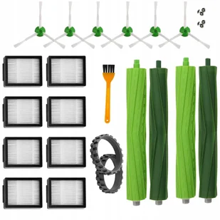 Duży Zestaw szczotki filtry do iRobot Roomba E5 E6 E7 I7 i4+ i6+ i8+ e5 e6 - Akcesoria do robotów sprzątających - miniaturka - grafika 1