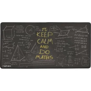 Natec Podkładka pod mysz Maths Maxi NPO-1455 800mm x 400mm - Podkładki pod mysz - miniaturka - grafika 1