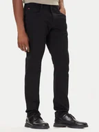 Spodnie męskie - Mustang Jeansy Oregon 1016804 Czarny Slim Fit - miniaturka - grafika 1