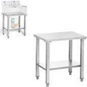 Frytownice gastronomiczne - Royal Catering Uniwersalna podstawa stojak pod frytownicę 62 x 42cm do 150kg RCSF-15D 1007876 - miniaturka - grafika 1