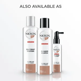 Nioxin System 3 Color Safe Scalp Therapy odżywka 300 ml dla kobiet - Odżywki do włosów - miniaturka - grafika 8