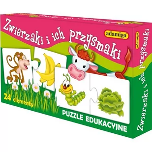 Adamigo Zwierzaki I Przysmaki - Pogorzelska Julia - Gry planszowe - miniaturka - grafika 1