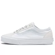 Trampki damskie - Buty Vans Old Skool Tapered Embroidery VN0005UGW001 - białe - miniaturka - grafika 1