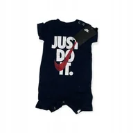 Rampersy - Rampers dziecięcy krótki rękawek NIKE 6 miesięcy - miniaturka - grafika 1