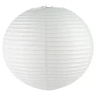 Lampy sufitowe - Atmosphera Lampion papierowy Biały - miniaturka - grafika 1