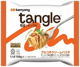 Danie Tangle Bulgogi Cream Pasta 108g - Samyang Japan - Szybkie dania obiadowe - miniaturka - grafika 1