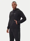 Bluzy męskie - Tommy Hilfiger Bluza UM0UM03665 Czarny Regular Fit - miniaturka - grafika 1