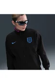 Kurtki damskie - Damska piłkarska kurtka przedmeczowa Nike Dri-FIT Anglia Strike (wersja wyjazdowa) - Czerń - miniaturka - grafika 1