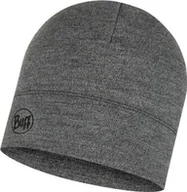 Czapki damskie - Buff Buff Merino Midweight Hat Beanie 1180079331000 szary - miniaturka - grafika 1