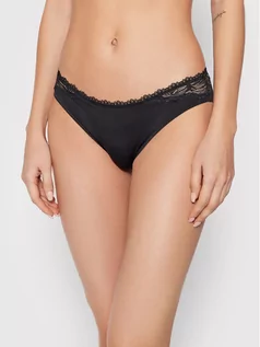 Majtki damskie - Calvin Klein Underwear Figi klasyczne Seductive Comfort 000QF6398E Czarny - grafika 1