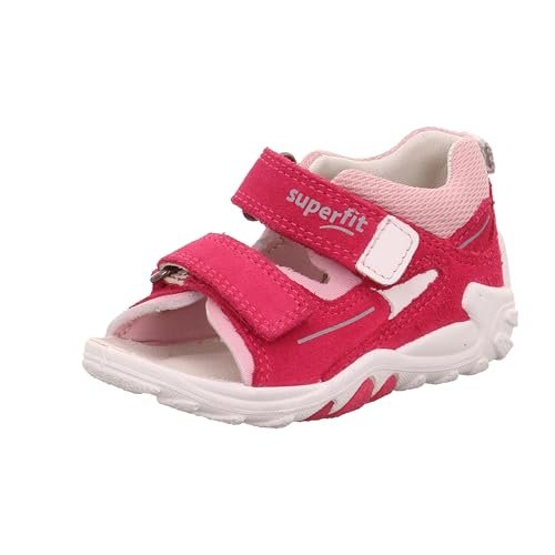 Superfit Dziewczęce sandały Flow, Różowy różowy 5510, 21 EU