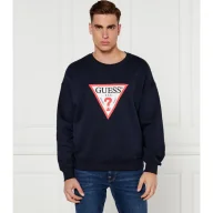Bluzy męskie - Guess Jeans Bluza Oversize fit - miniaturka - grafika 1