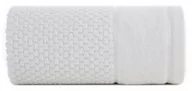 Ręczniki - Ręcznik 70 x 140 Kąpielowy Bawełna Frida 03 Biały - miniaturka - grafika 1
