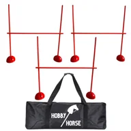 Maskotki i pluszaki - 3 x PRZESZKODA HOBBY HORSE DO SKAKANIA SKIPPI 120CM KOŃ NA KIJU PRZENOŚNA [M-PRZESZKODA3] - miniaturka - grafika 1