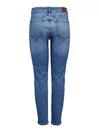 Spodnie damskie - Bestseller A/S Damskie spodnie jeansowe ONLEMILY Stretch HW ST AK DNM CRO571NOOS, Medium Blue Denim, 28/30, Medium Blue Denim, 28W / 30L - miniaturka - grafika 1