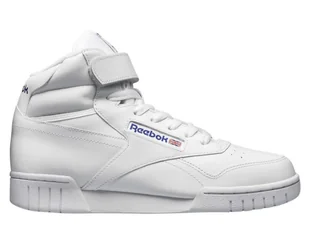 Buty męskie Reebok 100000108 EX-O-FIT HI Białe - Moda i Uroda OUTLET - miniaturka - grafika 1