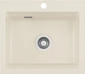 Zlewozmywaki - SystemCeram KARA 57 JASMIN 19 (50020119) - miniaturka - grafika 1