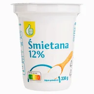 Śmietana - Auchan - Śmietana 12% - miniaturka - grafika 1