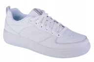 Buty sportowe damskie - Damskie sneakers Skechers Sport Court 92 Illustrious 149763-WHT r.37 - miniaturka - grafika 1