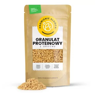 Granulat proteinowy z grochu 300g - Szybkie dania obiadowe - miniaturka - grafika 1