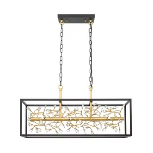 Nietuzinkowa, szeroka lampa wisząca P0578-06C-P7TF z serii SPRING - Lampy sufitowe - miniaturka - grafika 1