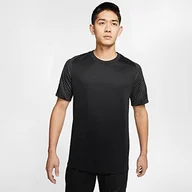 Koszulki męskie - Nike M Nk Dry Strke Top Ss Ng T-shirt męski Black/Black/Anthracite/(Black) XL - miniaturka - grafika 1