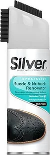 Silver Impregnat do zamszu i nubuku Bezbarwny 250ml Czarny 03 - Środki do obuwia i ubrań - miniaturka - grafika 1