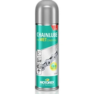 MOTOREX Smar Chainlube Wet Conditions 300 ml | 50% rabatu na 3 akcesorium MOT308957 - Akcesoria rowerowe - miniaturka - grafika 1