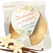 Pieczywo chrupkie - Ciasteczko z Wróżbą Podziękowanie dla Gości Dziękujemy za Przybycie 1 szt - miniaturka - grafika 1