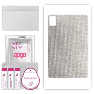 folia naklejka skórka strukturalna na TYŁ do Lenovo Tab M11 - Tkanina Denim Szary - apgo SKINS - Akcesoria do tabletów i e-booków folia naklejka skórka strukturalna na TYŁ do Lenovo Tab M11 - Tkanina Denim Szary - apgo SKINS - Akcesoria do tabletów i e-booków - miniaturka - grafika 1