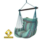 Hamaki - Fotel hamakowy, KOALA, zielony, 128x98 cm - miniaturka - grafika 1