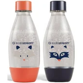 Akcesoria i części AGD - Zestaw butelek SodaStream Fuse Little Heroes 2 x 0,5L  ! - miniaturka - grafika 1