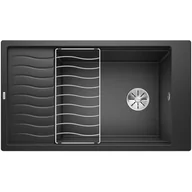 Zlewozmywaki - Blanco ELON XL 8 S Silgranit PuraDur Antracyt odwracalny InFino kratka ociekowa 524870 - miniaturka - grafika 1