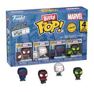 Figurki dla dzieci - funko pop! spider-man bitty pop 4 pack 2.5cm miles morales spider-gwen - miniaturka - grafika 1