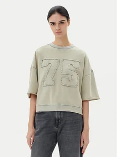 Noisy May Bluza Ciara 27034216 Beżowy Loose Fit - Bluzy damskie - miniaturka - grafika 1