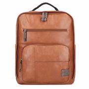 Torby na laptopy - camel active Laos Plecak 38 cm komora na laptopa cognac - miniaturka - grafika 1