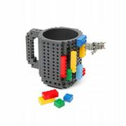 Kubki - KUBEK klocki lego : Kolor - Szary - miniaturka - grafika 1