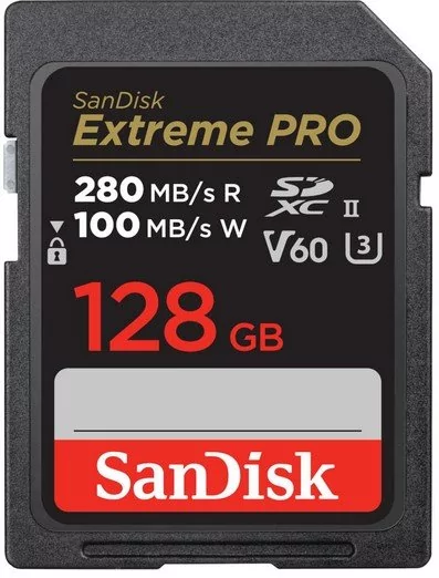 Karta pamięci SanDisk Extreme PRO SDSDXEP-128G-GN4IN, SDXC, 128 GB