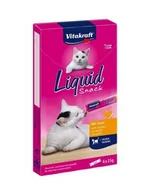 Przysmaki dla kotów - Vitakraft Vitakraft Cat Liquid-Snack z Kurczakiem 6x15g 43149-uniw - miniaturka - grafika 1
