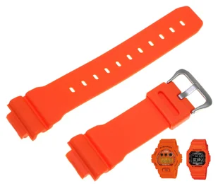 Pasek do zegarka Casio G-Shock GW-M5610MR pomarańczowy 10635867 - Akcesoria do zegarków - miniaturka - grafika 1