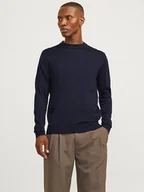 Swetry męskie - Jack & Jones Sweter w kolorze granatowym - miniaturka - grafika 1