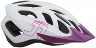 Kaski rowerowe - Lazer J1 Kask rowerowy z moskitierą Dzieci, matte white-pink Onesize | 52-56cm 2021 Kaski dla dzieci FA003716082 - miniaturka - grafika 1