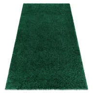 Dywany - Dywan DYWANY ŁUSZCZÓW SOFFI shaggy 5cm butelkowa zieleń, 60x100 cm - miniaturka - grafika 1