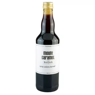MOUNT CARAMEL DOBRY SYROP SOLONY KARMEL 500ml - Syropy i koncentraty owocowe - miniaturka - grafika 1