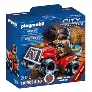 Playmobil Miasto Akcji - Fire Rescue Quad 71090 - Klocki - miniaturka - grafika 1