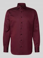 Koszule męskie - Koszula biznesowa o kroju modern fit z kołnierzykiem typu cutaway - miniaturka - grafika 1